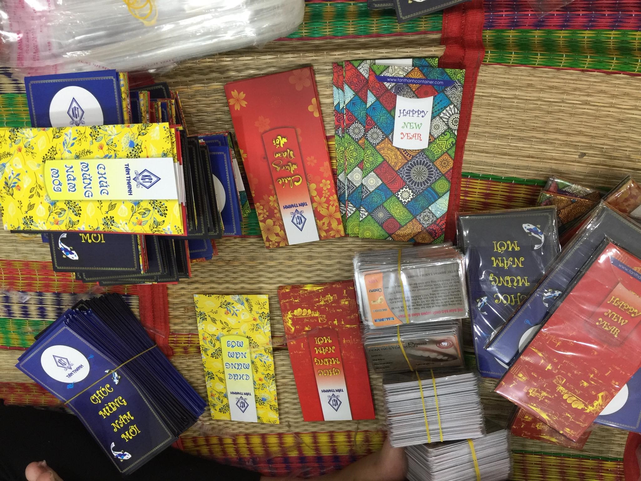 In bao lì xì thành phẩm tại In Kỹ Thuật Số